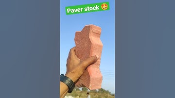 paver block stock #paverblock #zigzag