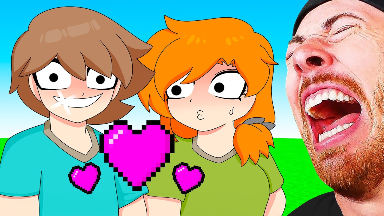 FUNNIEST Adventure of Alex and Steve in MINECRAFT (FUNNY)