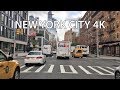 New York City 4K - Hudson Yards - Driving Downtown - USA