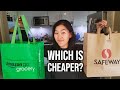 Cheapest Grocery Store? Amazon Go Grocery VERSUS Safeway