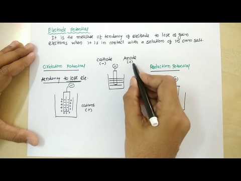 ELECTRODE POTENTIAL OXIDATION AND REDUCTION POTENTIAL