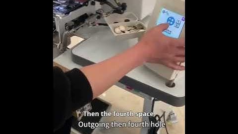 EA-289 Computer-controlled, High-speed, Single-thread chainstitch, Button-neck-wrapping Machine 1