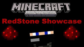 Minecraft Xbox 360-Redstone Lava Combination Lock Door (Showcase)