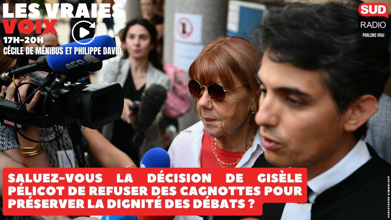 Saluez-vous la décision de Gisèle Pélicot de refuser des cagnottes pour préserver les débats ?