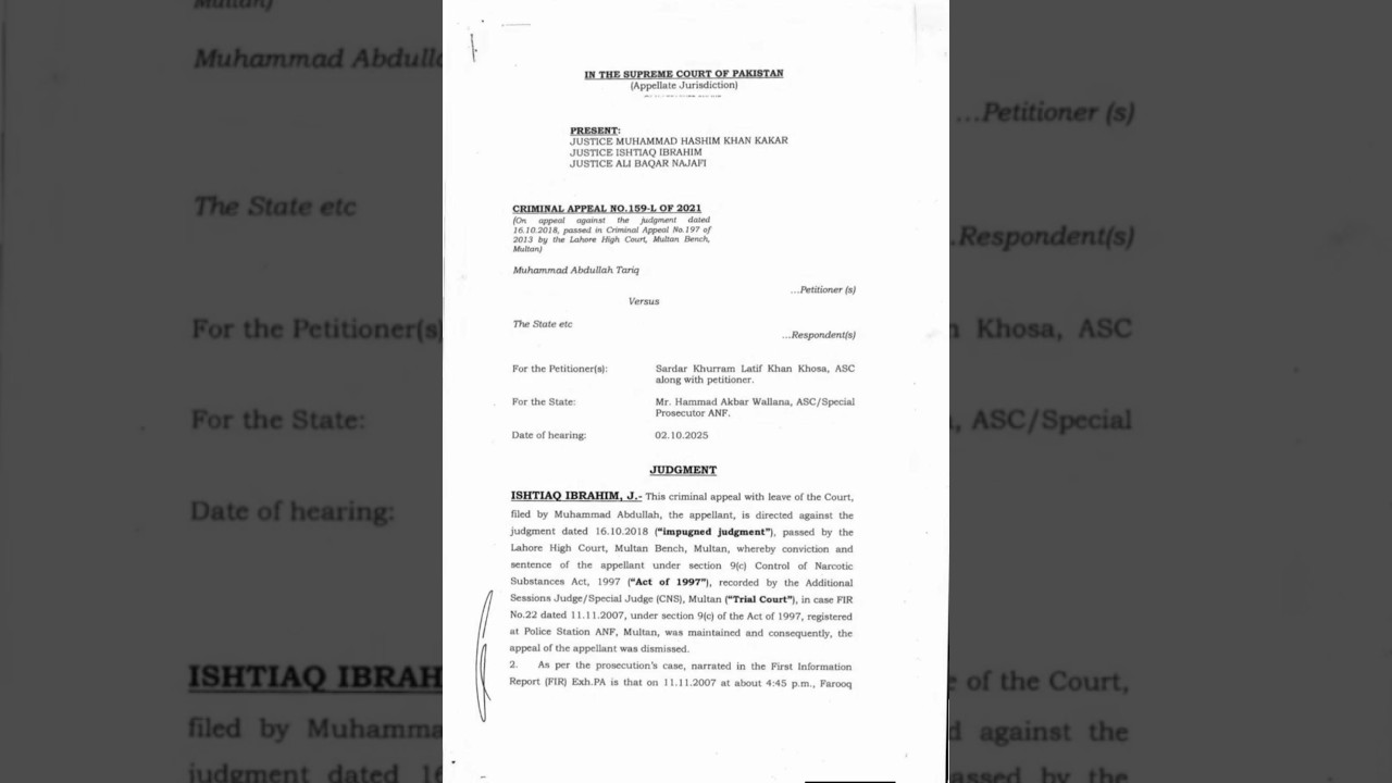 “Strict Procedure or Acquittal: Lessons from a Narcotics Case”