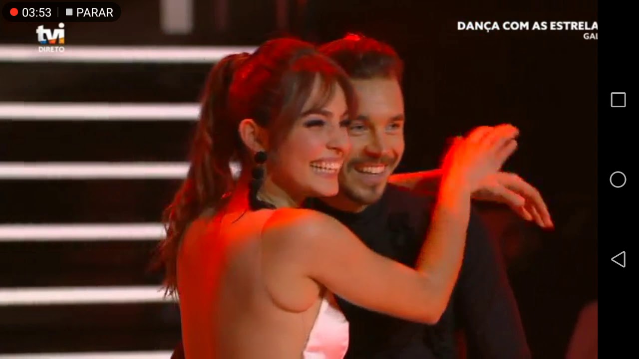 Dança com as estrelas terceira atuação de Angie Costa
