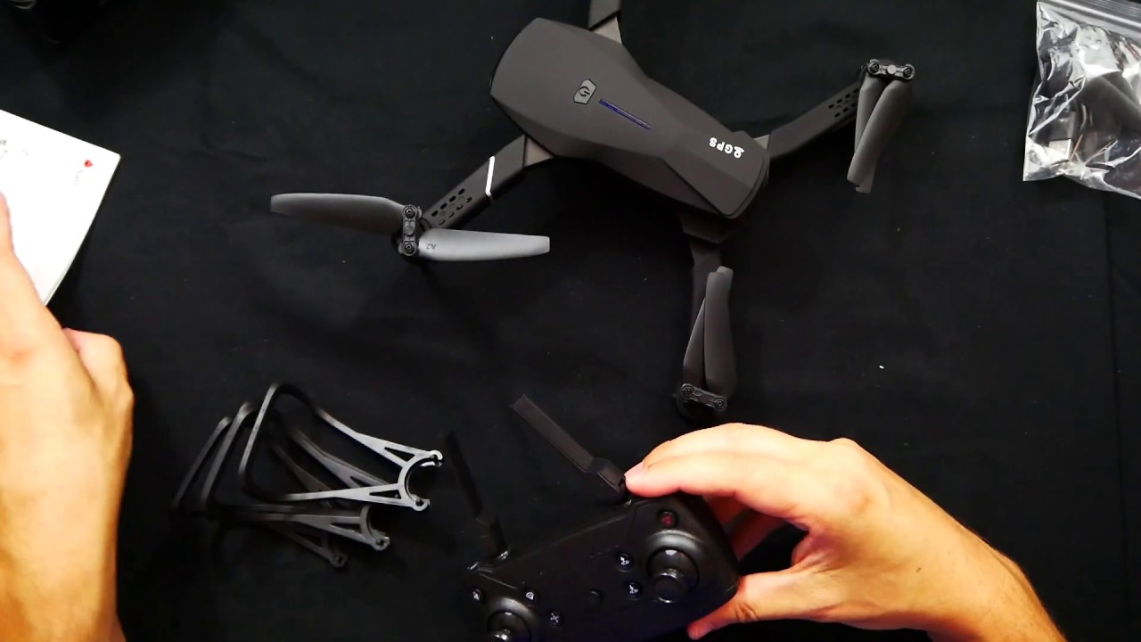 EACHINE E520S Drone avec Camera 4k HD GPS 5G-WiFi Pliable - YouTube