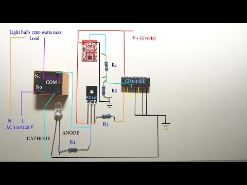 Touch Sensitive Light Switch Circuit Diagram You Touch Sensitive Light Switch Circuit Diagram You