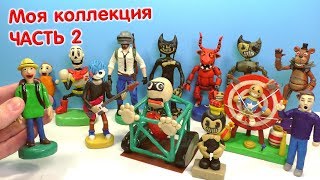 MY COLLECTION OF FIGURINES FROM PLASTICINE - CHARACTERS