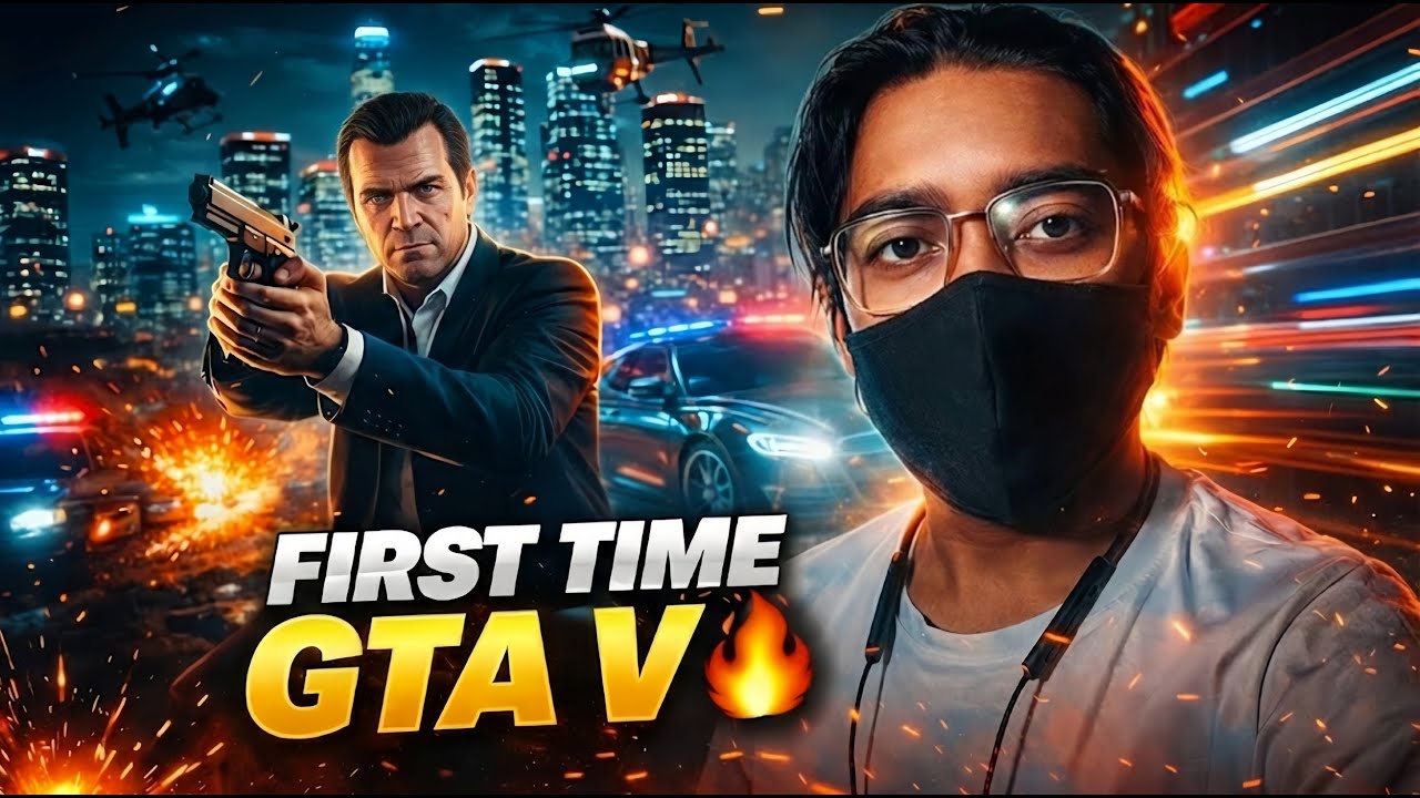 GTA 5 Story Mode Part - 2 First Time Playing -- Battle Rex 