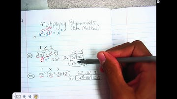 7.3 Multiplying Polynomials