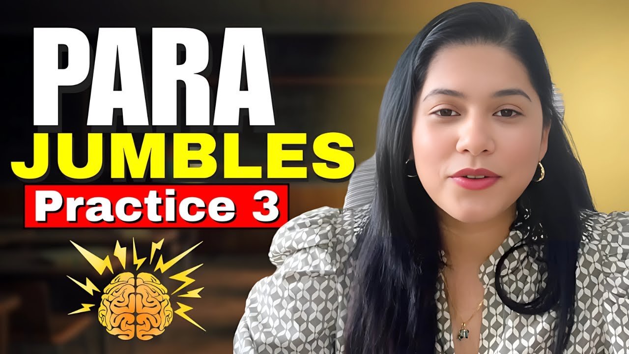 Score high in Para Jumbles for CAT 2025 | Practice Session 3 ...