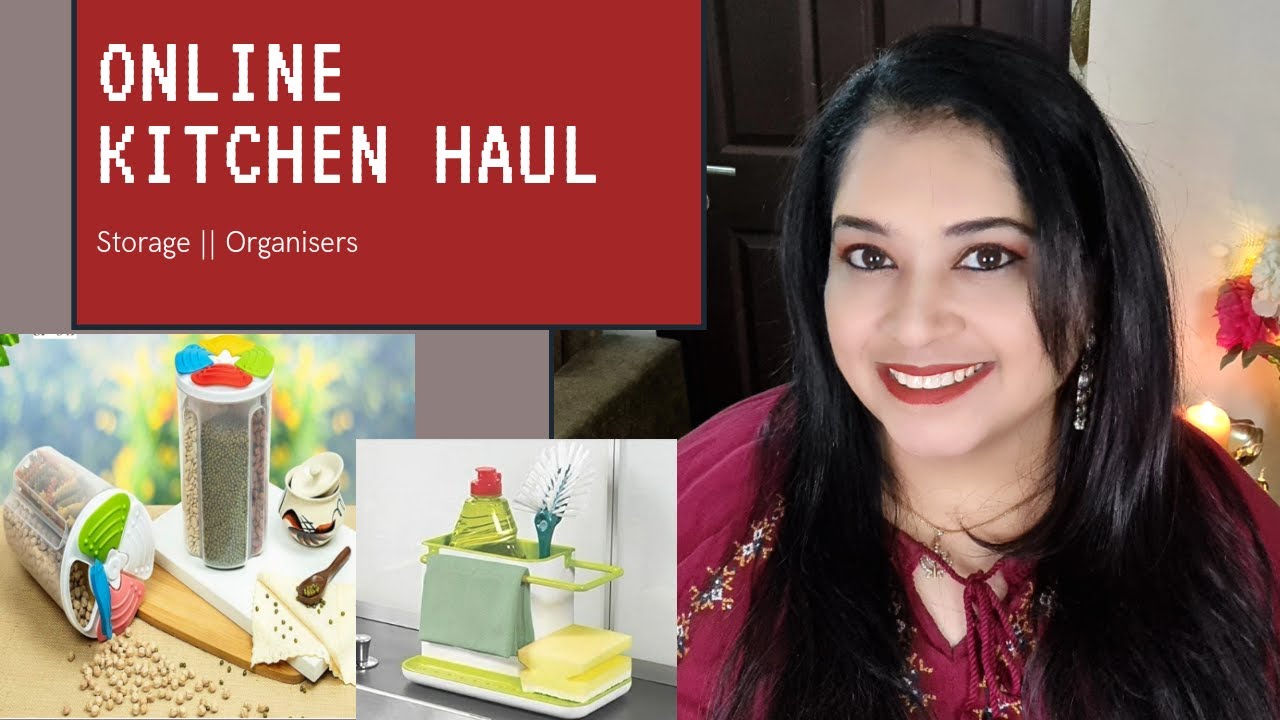 Online Shopping Haul || Kitchen Storage || Kitchen Organiser || Kitchen