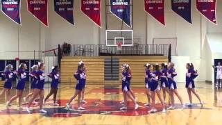 Reno Cheer- 2/13/15 Halftime Routine