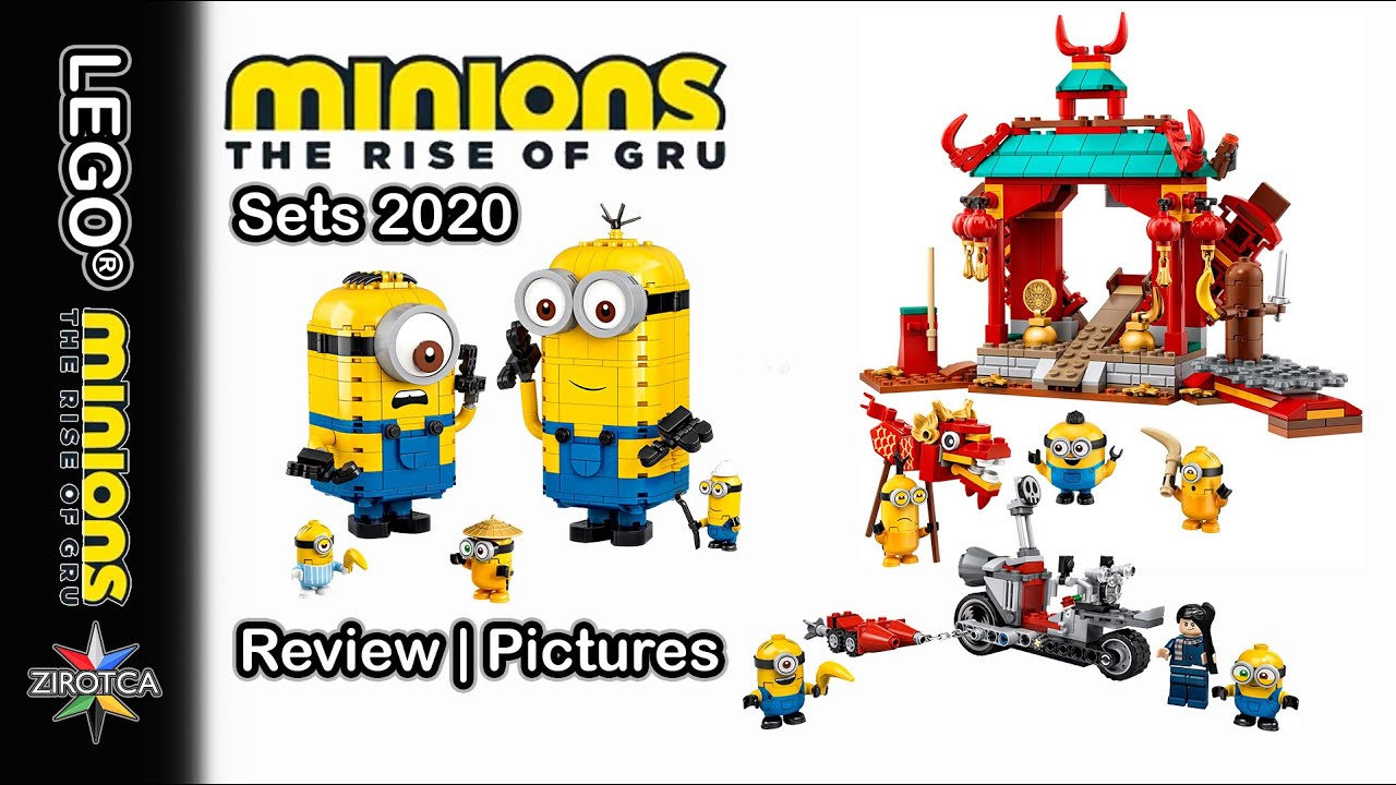 LEGO Minions - The Rise of Gru Review & Pictures | LEGO Sets 2020 | LEGO Minions 2020 | Minions LEGO