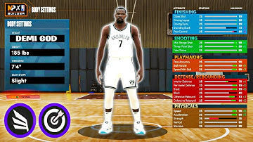 The BEST KEVIN DURANT BUILD on NBA 2K22 NEXT GEN!