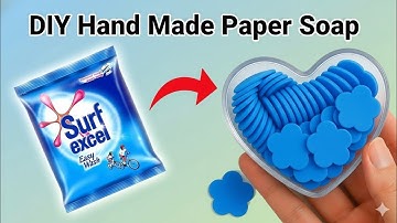 🧼 Homemade paper soap making kit/homemade paper soap/How to make paper soap/paper soap making/#soap