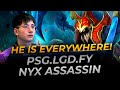 PSG.LGD.fy Roaming Nyx Assassin | Full Gameplay Dota 2 Replay