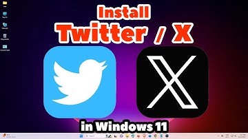 How to Download & Install Twitter or X in Windows 11 PC or Laptop - 2024