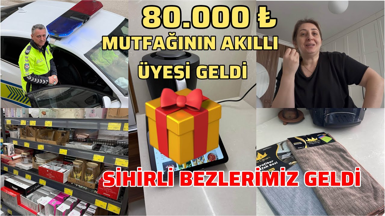 80.000 ₺😳MUTFAĞINA ÇOK YAKIŞTI🔥SİHİRLİ MUTFAK BEZİMİZ GELDİ❓MUTFAK TEMİZLİĞİNE GİRİŞTİM😮‍💨SOHBET🫶
