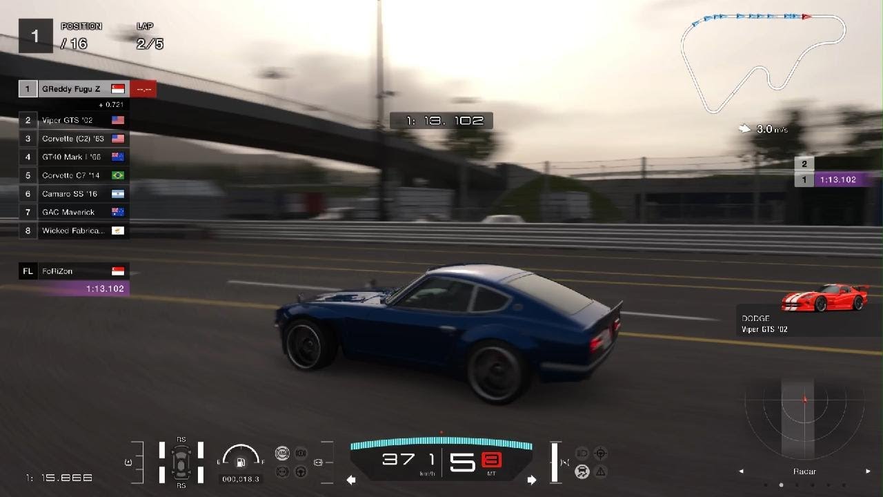 Gran Turismo 7 - GReddy Fugu Z with LS7 Rampage V8 Gameplay