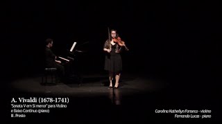 A. Vivaldi - Sonata V em Si Menor (III - Presto)