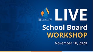 School Board Workshop: November 10, 2020