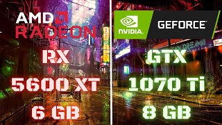 RX 5600 XT vs GTX 1070 Ti In Game - 2022 | Test in 8 Games