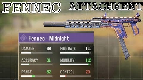 BEST FENNEC ATTACHMENTS IN COD MOBILE SEASON 5