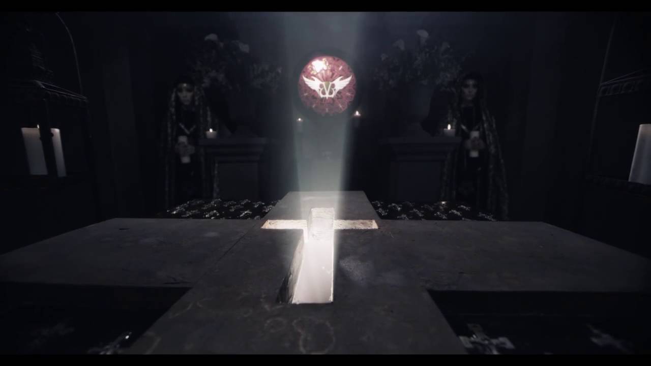 Black veil bridescoffin YouTube