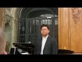 Tenor Seungwoo Simon Yang, Schlafendes Jesuskind Hugo Wolf