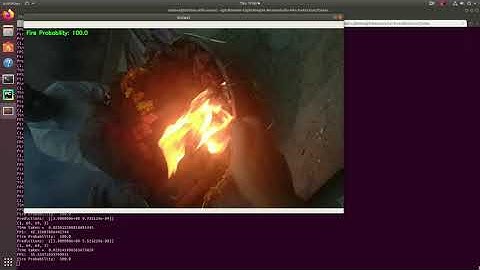 CNN Fire Detection 2 - Open fire