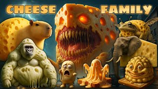 All Cheese Family In Italian Brainrot Meme