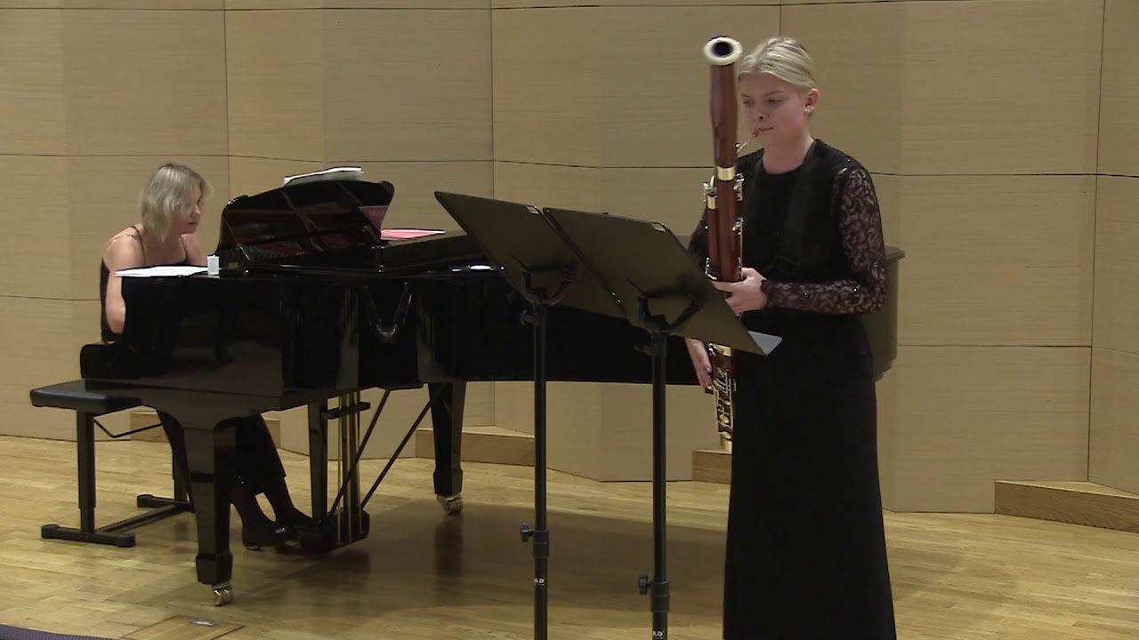 A.Jolivet Concerto for Bassoon, String Orchestra, Harp and Piano YouTube