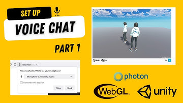 Voice Chat Unity WebGL Simple FREE ( WebRTC + JavaScript ) PART 1