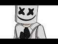 How to draw marshmello in simple easy steps by  gk art gallery short.