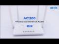 Netis NC21 AC1200 Wireless Dual Band Fast Router Netis NC21 AC1200 Wireless Dual Band Fast Router