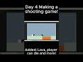 Unity: Day 4: Making a Shooting Game! 👍🔥 #Shorts