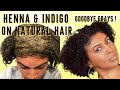 How To DYE GREY HAIR with HENNA | DIY HENNA & INDIGO for Natural Hair
