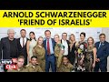 Actor arnold lends support to families of israeli hostages  israel vs hamas  english news  n18v