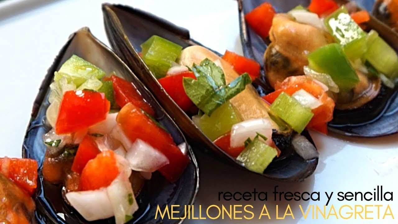 mejillones a la vinagreta receta