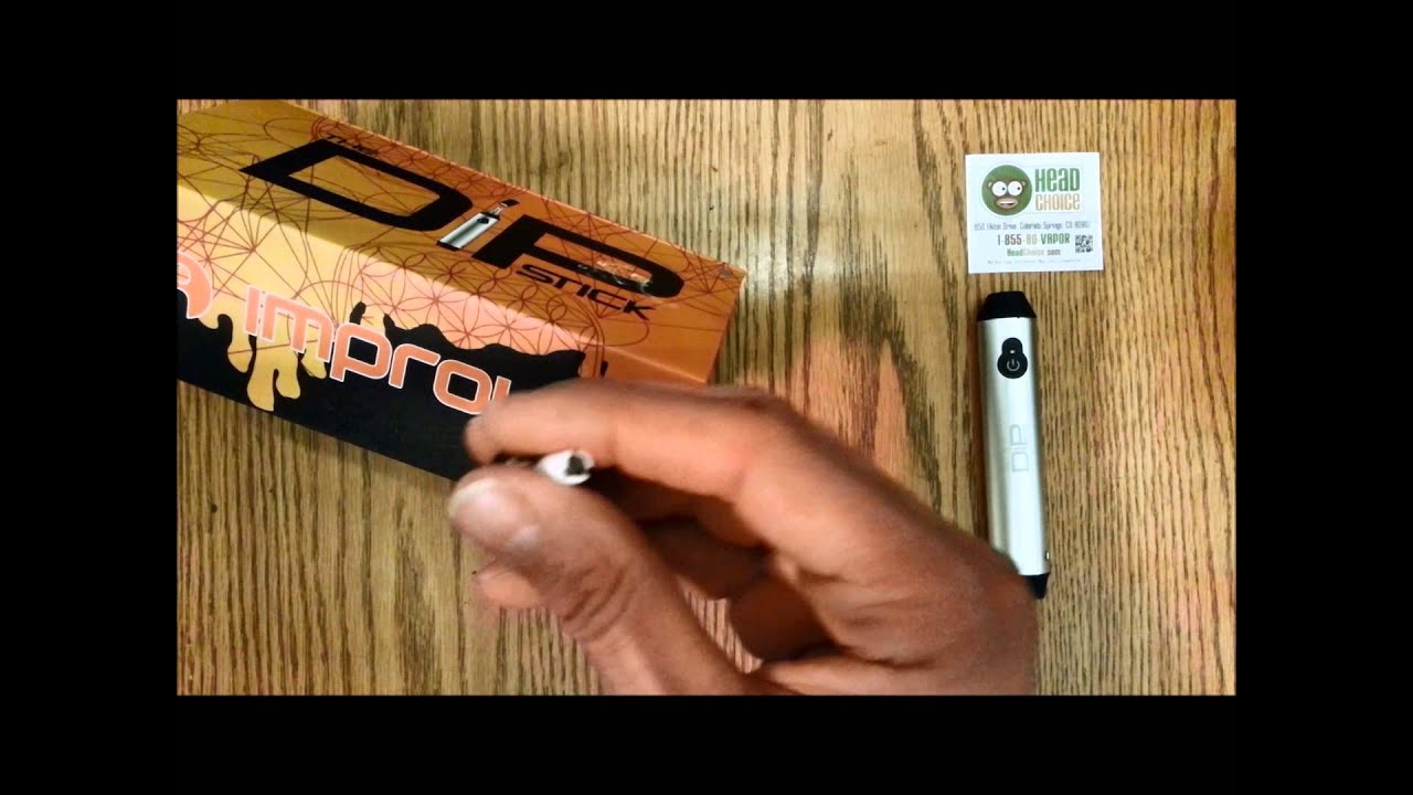 The DipStick portable concentrate vaporizer unboxing