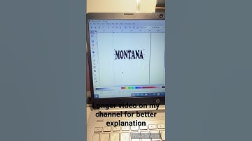How to change text shape in Inkscape | How to change the Shape of Text for SVG