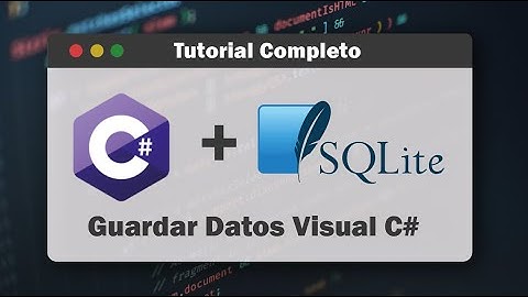 How to Save Data in Visual Studio C# and SQLite ✅ Easy and Complete ✅