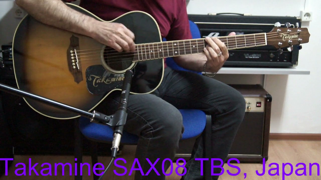 Takamine SAX08 TBS, Japan - YouTube