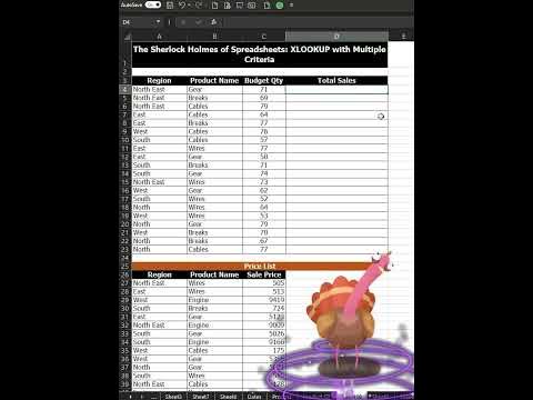 XLOOKUP's Got Talent: Dancing over Multiple Criteria with Two Tables