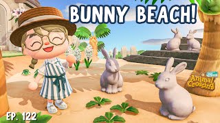 A front yard and BEACH filled with ANIMALS! 🌴 Let's Play ACNH #122