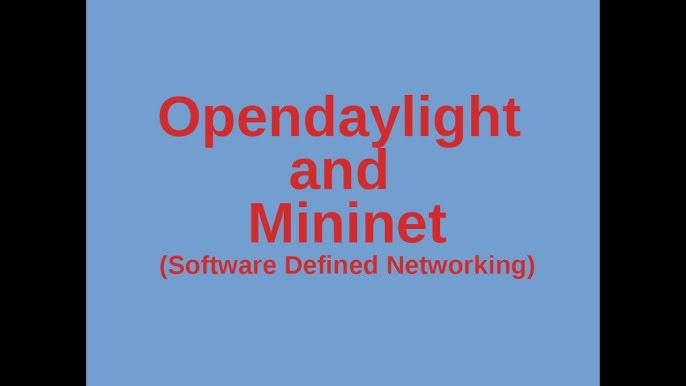 Opendaylight Sdn Controller