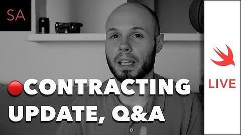 LIVE: Live Stream Break, Contracting Update, Q&A