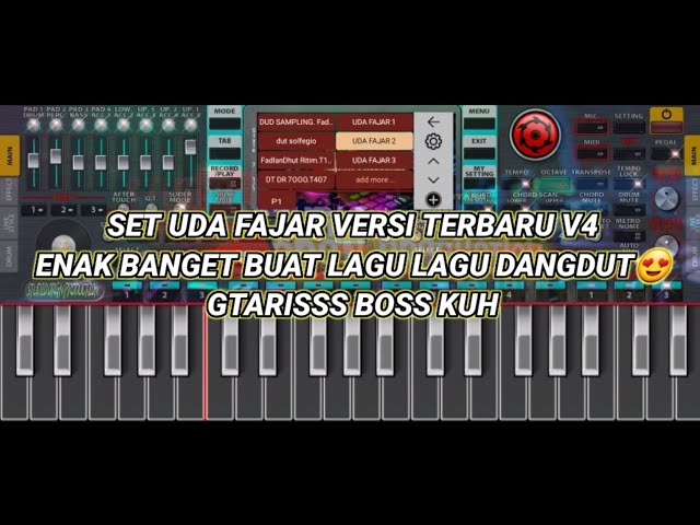 KUNCI KORD SET UDA FAJAR OFFICIAL || GRATIS😍😍 class=